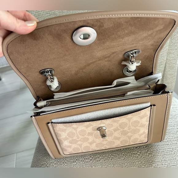 Coach Signature Parker in Sand Taupe, NWT - Picture 13 of 13